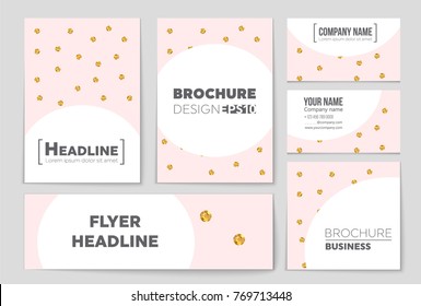 Abstract vector layout background set. For art template design, list, front page, mockup brochure theme style, banner, idea, cover, booklet, print, flyer, book, blank, card, ad, sign, sheet, a4