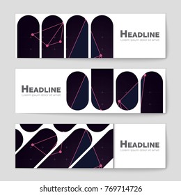 Abstract vector layout background set. For art template design, list, front page, mockup brochure theme style, banner, idea, cover, booklet, print, flyer, book, blank, card, ad, sign, sheet, a4.