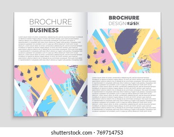 Abstract vector layout background set. For art template design, list, front page, mockup brochure theme style, banner, idea, cover, booklet, print, flyer, book, blank, card, ad, sign, sheet, a4