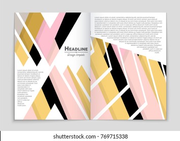 Abstract vector layout background set. For art template design, list, front page, mockup brochure theme style, banner, idea, cover, booklet, print, flyer, book, blank, card, ad, sign, sheet,, a4.