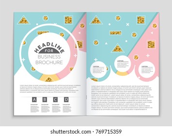 Abstract vector layout background set. For art template design, list, front page, mockup brochure theme style, banner, idea, cover, booklet, print, flyer, book, blank, card, ad, sign, sheet, a4