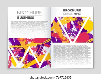 Abstract vector layout background set. For art template design, list, front page, mockup brochure theme style, banner, idea, cover, booklet, print, flyer, book, blank, card, ad, sign, sheet, a4