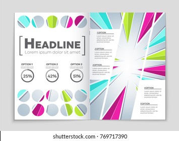 Abstract vector layout background set. For art template design, list, front page, mockup brochure theme style, banner, idea, cover, booklet, print, flyer, book, blank, card, ad, sign, sheet, a4.