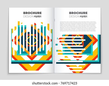 Abstract vector layout background set. For art template design, list, front page, mockup brochure theme style, banner, idea, cover, booklet, print, flyer, book, blank, card, ad, sign, sheet, a4.