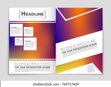 Abstract vector layout background set. For art template design, list, front page, mockup brochure theme style, banner, idea, cover, booklet, print, flyer, book, blank, card, ad, sign, sheet,, a4.