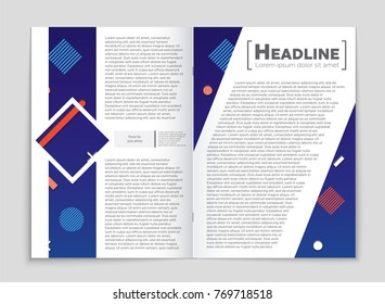 Abstract vector layout background set. For art template design, list, front page, mockup brochure theme style, banner, idea, cover, booklet, print, flyer, book, blank, card, ad, sign, sheet, a4.