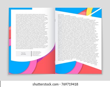 Abstract vector layout background set. For art template design, list, front page, mockup brochure theme style, banner, idea, cover, booklet, print, flyer, book, blank, card, ad, sign, sheet,, a4.
