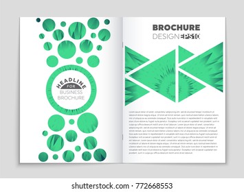 Abstract vector layout background set. For art template design, list, front page, mockup brochure theme style, banner, idea, cover, booklet, print, flyer, book, blank, card, ad, sign, sheet, a4.