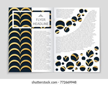 Abstract vector layout background set. For art template design, list, front page, mockup brochure theme style, banner, idea, cover, booklet, print, flyer, book, blank, card, ad, sign, sheet, a4.