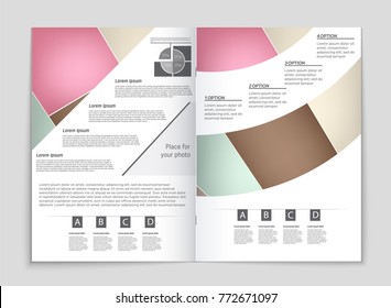 Abstract vector layout background set. For art template design, list, front page, mockup brochure theme style, banner, idea, cover, booklet, print, flyer, book, blank, card, ad, sign, sheet, a4