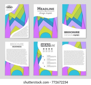 Abstract vector layout background set. For art template design, list, front page, mockup brochure theme style, banner, idea, cover, booklet, print, flyer, book, blank, card, ad, sign, sheet,, a4.