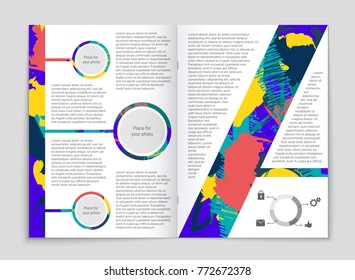 Abstract vector layout background set. For art template design, list, front page, mockup brochure theme style, banner, idea, cover, booklet, print, flyer, book, blank, card, ad, sign, sheet, a4