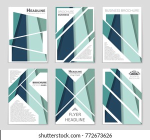 Abstract vector layout background set. For art template design, list, front page, mockup brochure theme style, banner, idea, cover, booklet, print, flyer, book, blank, card, ad, sign, sheet,, a4.