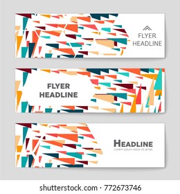 Abstract vector layout background set. For art template design, list, front page, mockup brochure theme style, banner, idea, cover, booklet, print, flyer, book, blank, card, ad, sign, sheet, a4