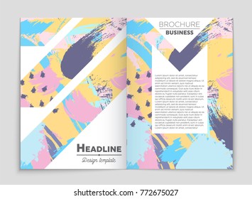 Abstract vector layout background set. For art template design, list, front page, mockup brochure theme style, banner, idea, cover, booklet, print, flyer, book, blank, card, ad, sign, sheet, a4