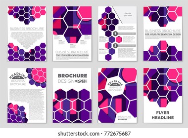 Abstract vector layout background set. For art template design, list, front page, mockup brochure theme style, banner, idea, cover, booklet, print, flyer, book, blank, card, ad, sign, sheet,, a4.