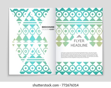 Abstract vector layout background set. For art template design, list, front page, mockup brochure theme style, banner, idea, cover, booklet, print, flyer, book, blank, card, ad, sign, sheet, a4.