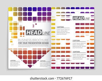 Abstract vector layout background set. For art template design, list, front page, mockup brochure theme style, banner, idea, cover, booklet, print, flyer, book, blank, card, ad, sign, sheet, a4.