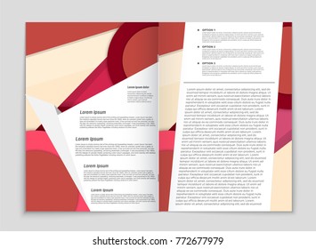 Abstract vector layout background set. For art template design, list, front page, mockup brochure theme style, banner, idea, cover, booklet, print, flyer, book, blank, card, ad, sign, sheet,, a4.