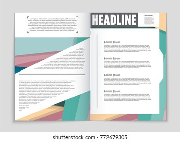 Abstract vector layout background set. For art template design, list, front page, mockup brochure theme style, banner, idea, cover, booklet, print, flyer, book, blank, card, ad, sign, sheet,, a4.