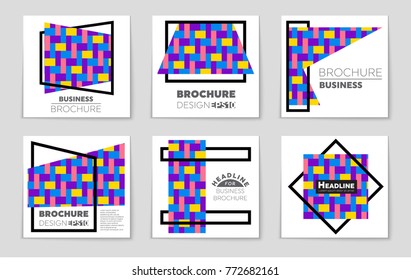 Abstract vector layout background set. For art template design, list, front page, mockup brochure theme style, banner, idea, cover, booklet, print, flyer, book, blank, card, ad, sign, sheet, a4
