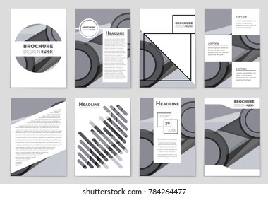 Abstract vector layout background set. For art template design, list, front page, mockup brochure theme style, banner, idea, cover, booklet, print, flyer, book, blank, card, ad, sign, sheet,, a4.