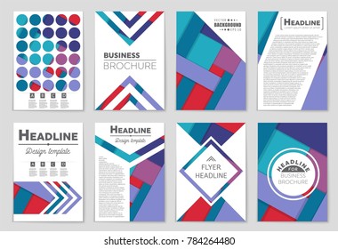 Abstract vector layout background set. For art template design, list, front page, mockup brochure theme style, banner, idea, cover, booklet, print, flyer, book, blank, card, ad, sign, sheet,, a4.