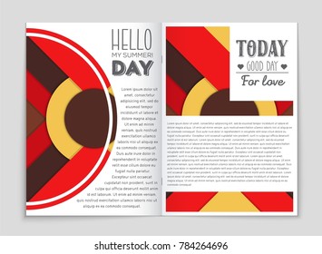 Abstract vector layout background set. For art template design, list, front page, mockup brochure theme style, banner, idea, cover, booklet, print, flyer, book, blank, card, ad, sign, sheet,, a4.