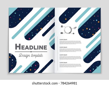 Abstract vector layout background set. For art template design, list, front page, mockup brochure theme style, banner, idea, cover, booklet, print, flyer, book, blank, card, ad, sign, sheet, a4