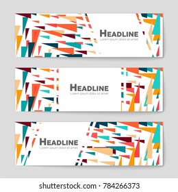 Abstract vector layout background set. For art template design, list, front page, mockup brochure theme style, banner, idea, cover, booklet, print, flyer, book, blank, card, ad, sign, sheet, a4