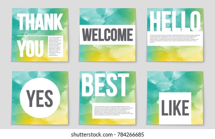 Abstract vector layout background set. For art template design, list, front page, mockup brochure theme style, banner, idea, cover, booklet, print, flyer, book, blank, card, ad, sign, sheet, a4.