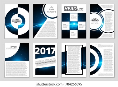 Abstract vector layout background set. For art template design, list, front page, mockup brochure theme style, banner, idea, cover, booklet, print, flyer, book, blank, card, ad, sign, sheet, a4