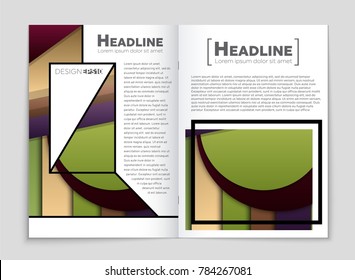 Abstract vector layout background set. For art template design, list, front page, mockup brochure theme style, banner, idea, cover, booklet, print, flyer, book, blank, card, ad, sign, sheet,, a4.