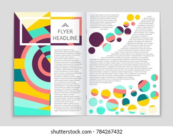 Abstract vector layout background set. For art template design, list, front page, mockup brochure theme style, banner, idea, cover, booklet, print, flyer, book, blank, card, ad, sign, sheet, a4