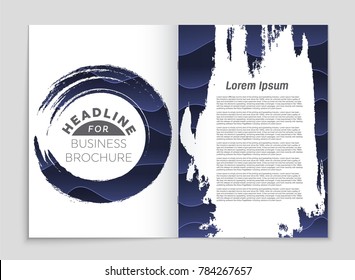 Abstract vector layout background set. For art template design, list, front page, mockup brochure theme style, banner, idea, cover, booklet, print, flyer, book, blank, card, ad, sign, sheet, a4.