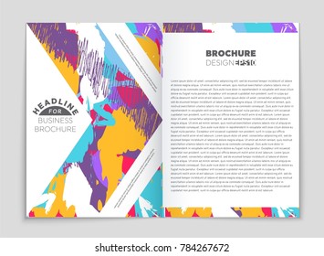 Abstract vector layout background set. For art template design, list, front page, mockup brochure theme style, banner, idea, cover, booklet, print, flyer, book, blank, card, ad, sign, sheet, a4