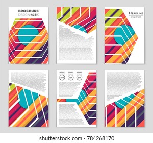 Abstract vector layout background set. For art template design, list, front page, mockup brochure theme style, banner, idea, cover, booklet, print, flyer, book, blank, card, ad, sign, sheet,, a4.