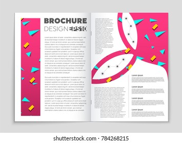 Abstract vector layout background set. For art template design, list, front page, mockup brochure theme style, banner, idea, cover, booklet, print, flyer, book, blank, card, ad, sign, sheet, a4