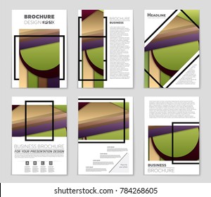Abstract vector layout background set. For art template design, list, front page, mockup brochure theme style, banner, idea, cover, booklet, print, flyer, book, blank, card, ad, sign, sheet,, a4.