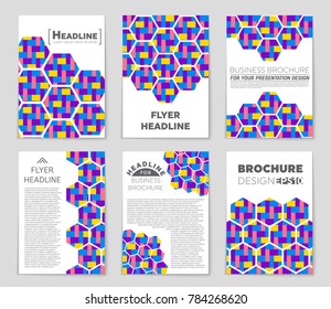 Abstract vector layout background set. For art template design, list, front page, mockup brochure theme style, banner, idea, cover, booklet, print, flyer, book, blank, card, ad, sign, sheet, a4