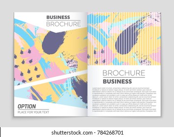 Abstract vector layout background set. For art template design, list, front page, mockup brochure theme style, banner, idea, cover, booklet, print, flyer, book, blank, card, ad, sign, sheet, a4