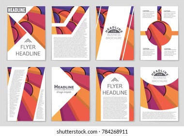 Abstract vector layout background set. For art template design, list, front page, mockup brochure theme style, banner, idea, cover, booklet, print, flyer, book, blank, card, ad, sign, sheet,, a4.