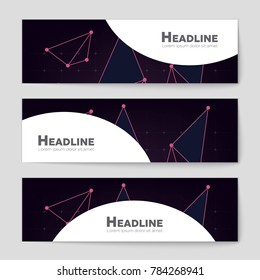 Abstract vector layout background set. For art template design, list, front page, mockup brochure theme style, banner, idea, cover, booklet, print, flyer, book, blank, card, ad, sign, sheet, a4.