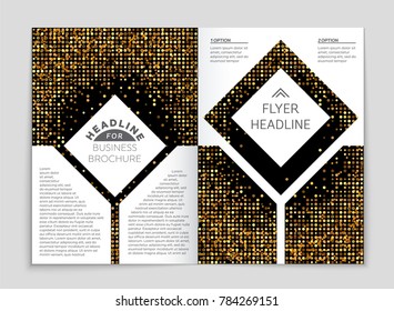 Abstract vector layout background set. For art template design, list, front page, mockup brochure theme style, banner, idea, cover, booklet, print, flyer, book, blank, card, ad, sign, sheet, a4