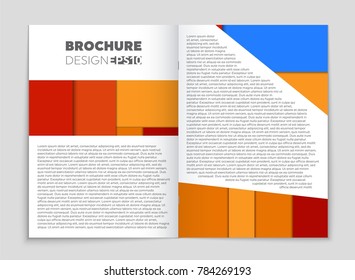 Abstract vector layout background set. For art template design, list, front page, mockup brochure theme style, banner, idea, cover, booklet, print, flyer, book, blank, card, ad, sign, sheet,, a4.