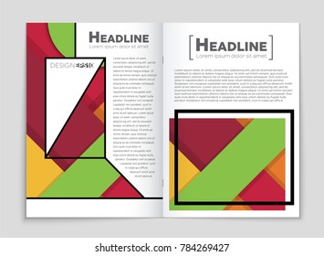 Abstract vector layout background set. For art template design, list, front page, mockup brochure theme style, banner, idea, cover, booklet, print, flyer, book, blank, card, ad, sign, sheet,, a4.