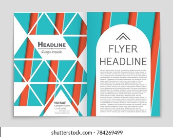 Abstract vector layout background set. For art template design, list, front page, mockup brochure theme style, banner, idea, cover, booklet, print, flyer, book, blank, card, ad, sign, sheet, a4.