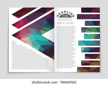 Abstract vector layout background set. For art template design, list, front page, mockup brochure theme style, banner, idea, cover, booklet, print, flyer, book, blank, card, ad, sign, sheet, a4
