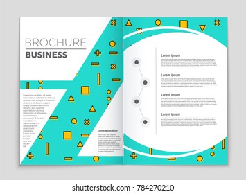 Abstract vector layout background set. For art template design, list, front page, mockup brochure theme style, banner, idea, cover, booklet, print, flyer, book, blank, card, ad, sign, sheet, a4.