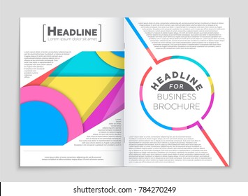 Abstract vector layout background set. For art template design, list, front page, mockup brochure theme style, banner, idea, cover, booklet, print, flyer, book, blank, card, ad, sign, sheet,, a4.